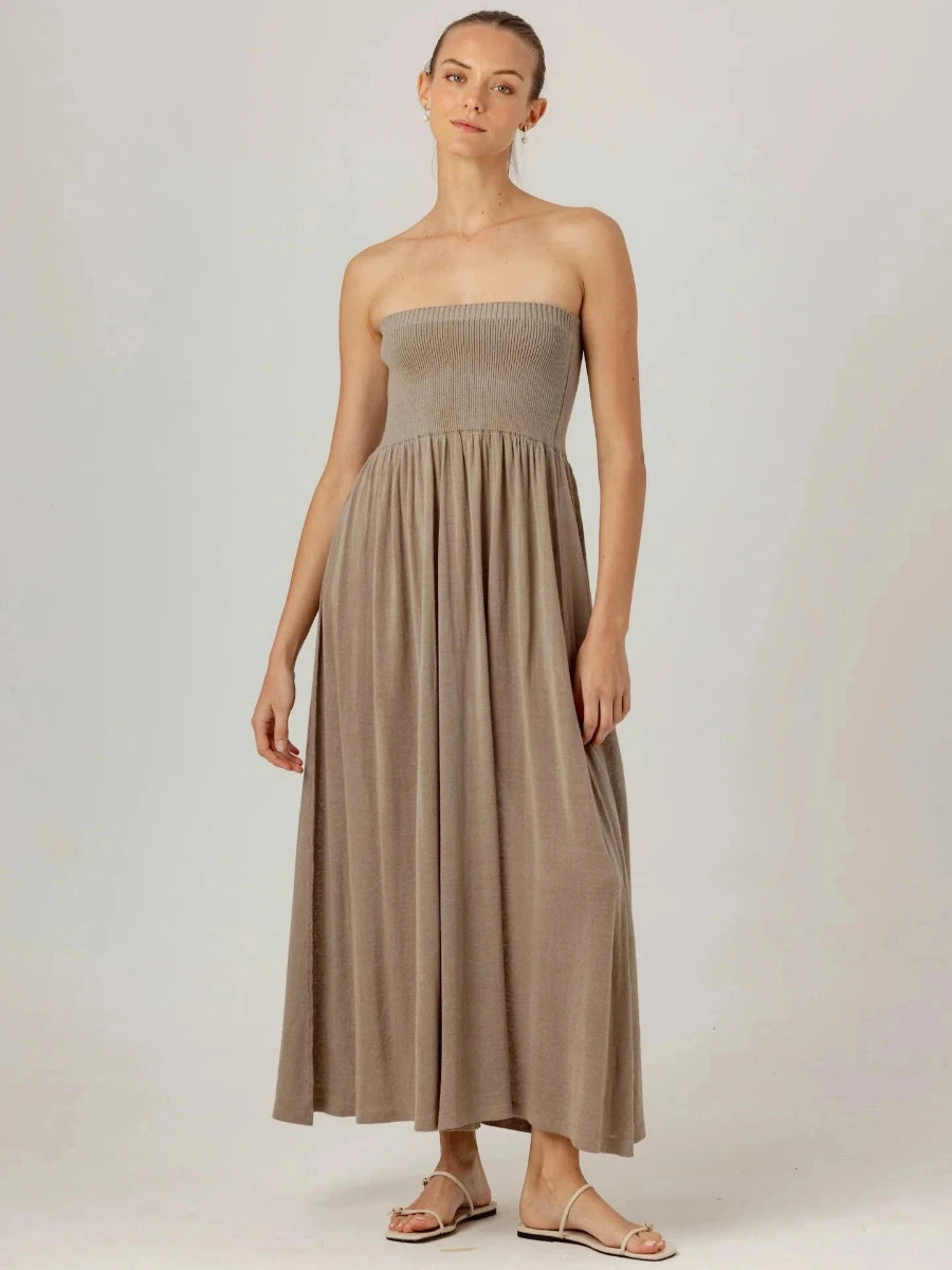 Jeanne Dress - Stone by We Are Sundays | 25 South Boutiques