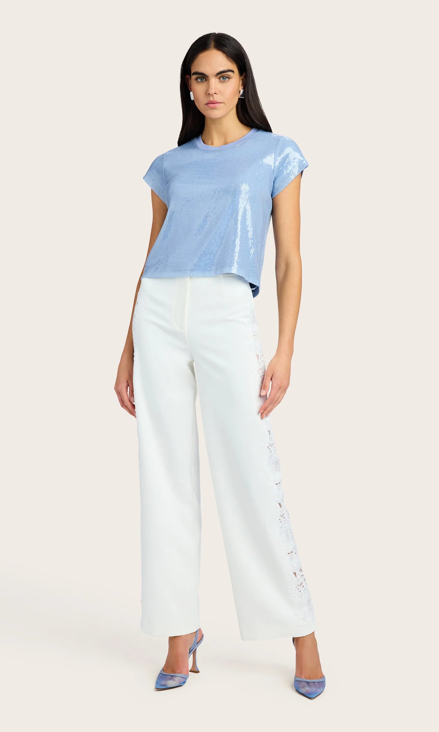 Kai Sequin Top - Opal by Generation Love — view 4