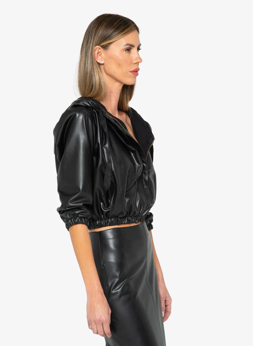 Kameron Jacket - Black by Just Bee Queen — alternate view