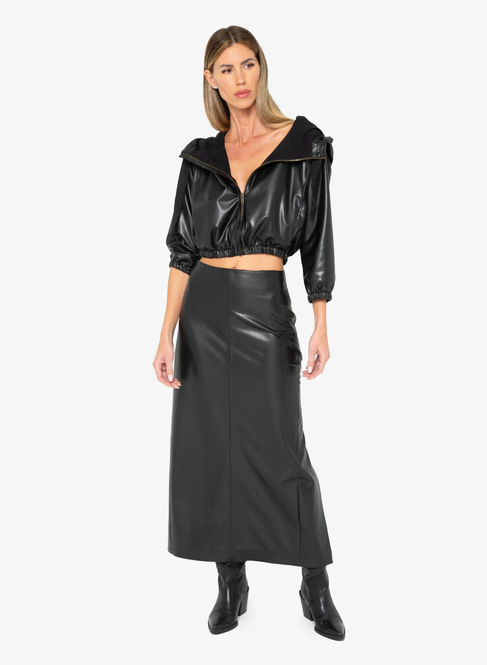 Kameron Jacket - Black by Just Bee Queen — view 4
