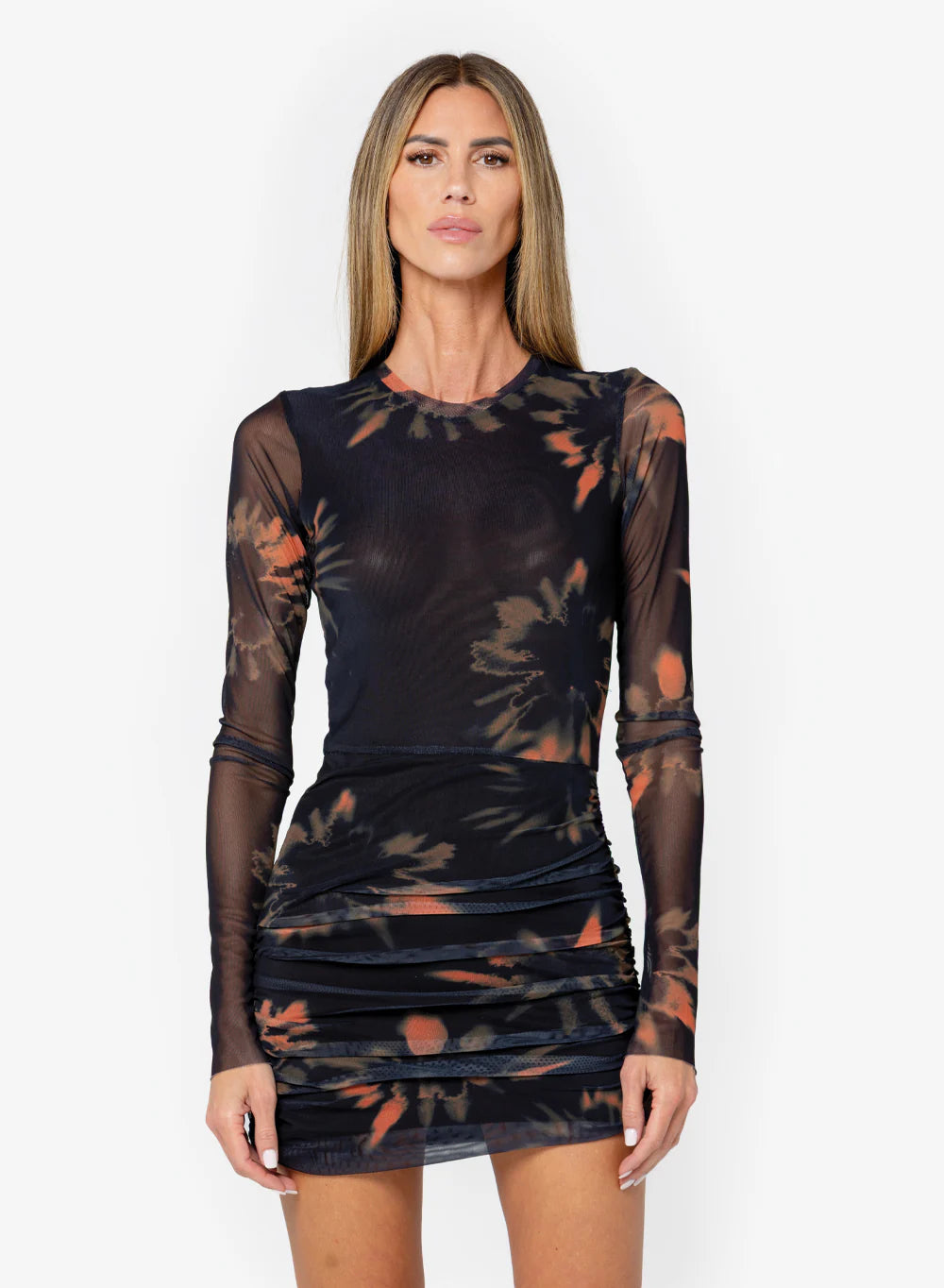 Kennedy Dress - Flame Mirage by Just Bee Queen — alternate view