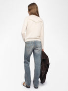 Miss Cashmere Sweater - Ecru by Zadig & Voltaire — view 3