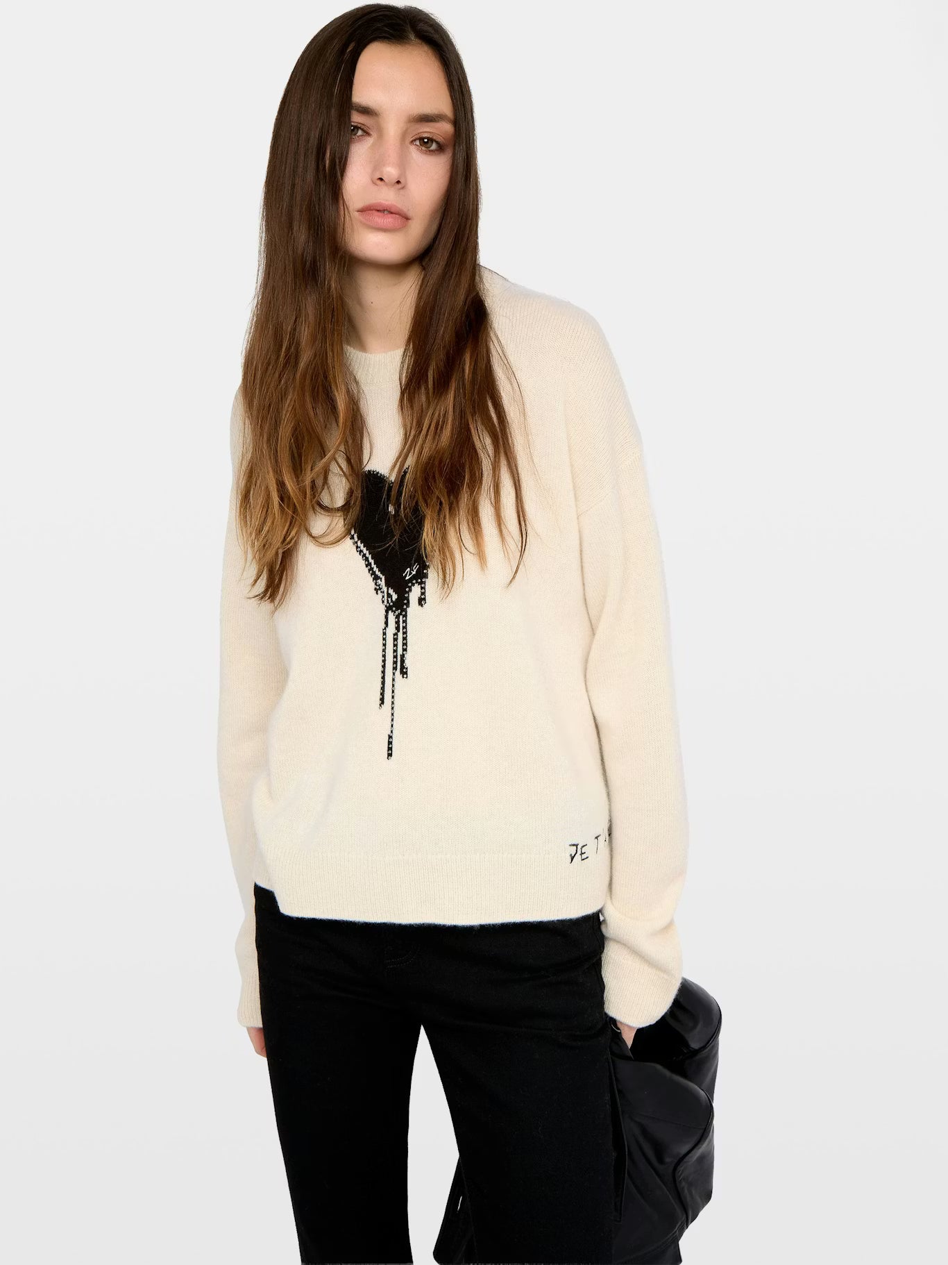 Markuz Cashmere Sweater - Eggshell by Zadig & Voltaire | 25 South Boutiques