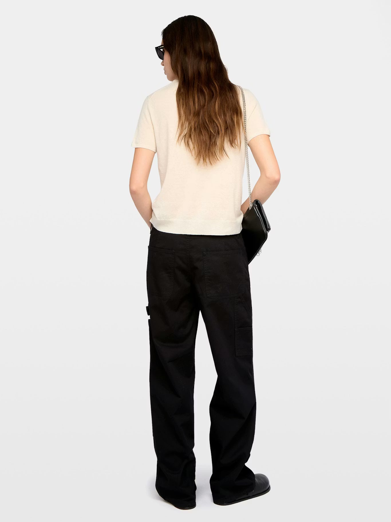 Idal Cashmere Sweater - Eggshell by Zadig & Voltaire — view 3