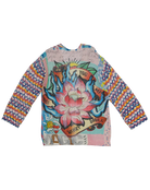 Victoria Linen Printed Cardigan - Magic by Me369 — view 4