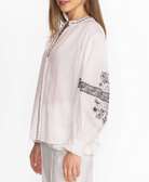Kivi Blouse - White by Johnny Was — alternate view
