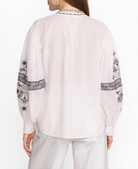 Kivi Blouse - White by Johnny Was — view 3