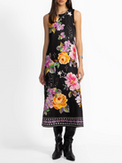 Karolina Tea Length Dress - Western Kasumi by Johnny Was | 25 South Boutiques