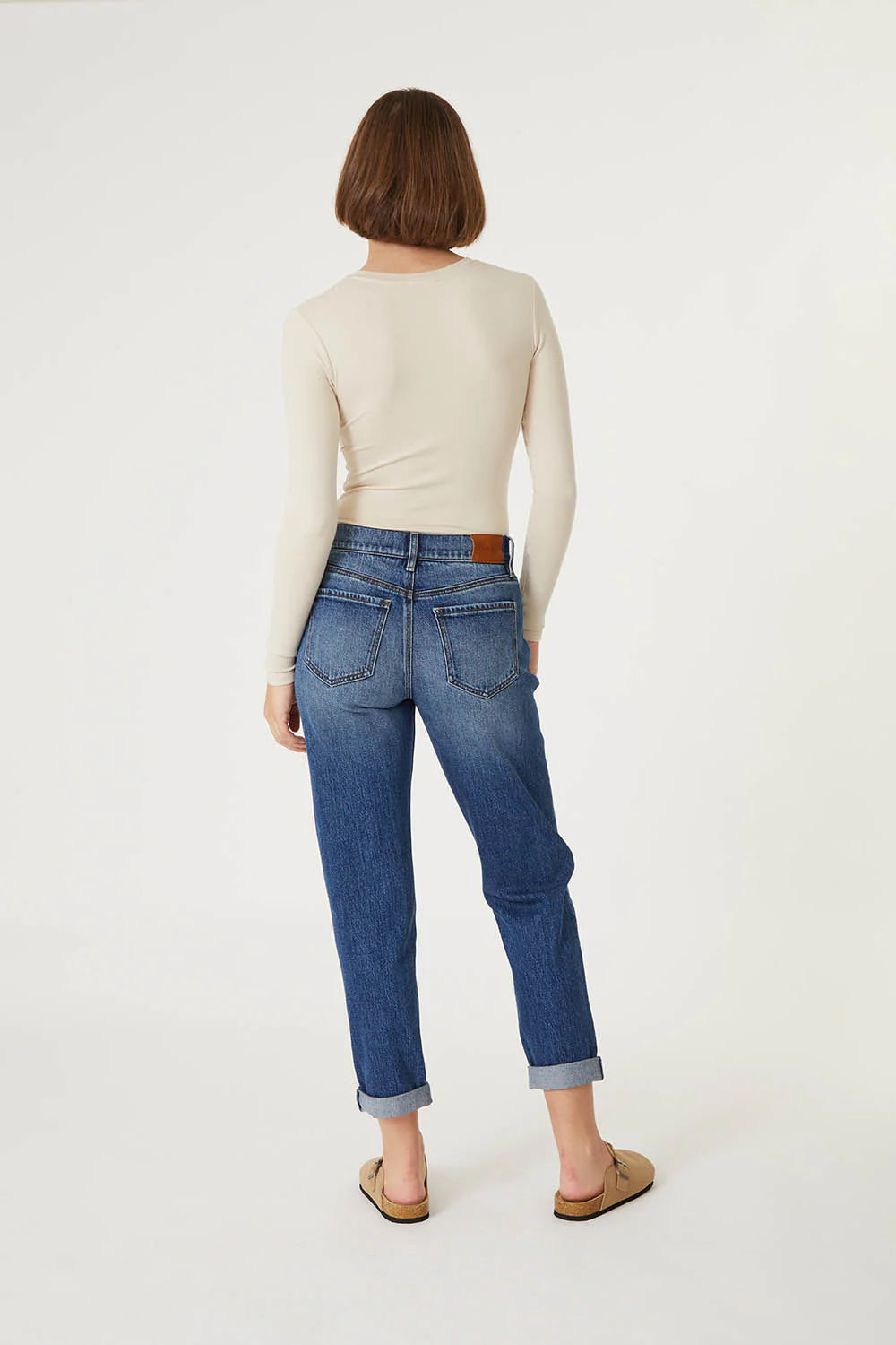 Sienna Tomboy Denim - Feeling Blue by Level 99 — view 3