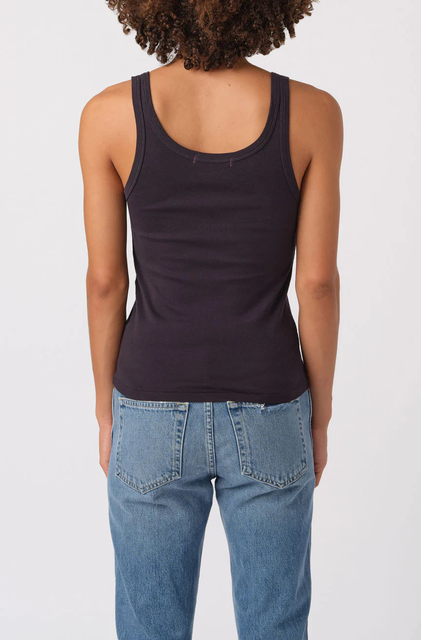 Layering Tank - Black by ATM — view 3