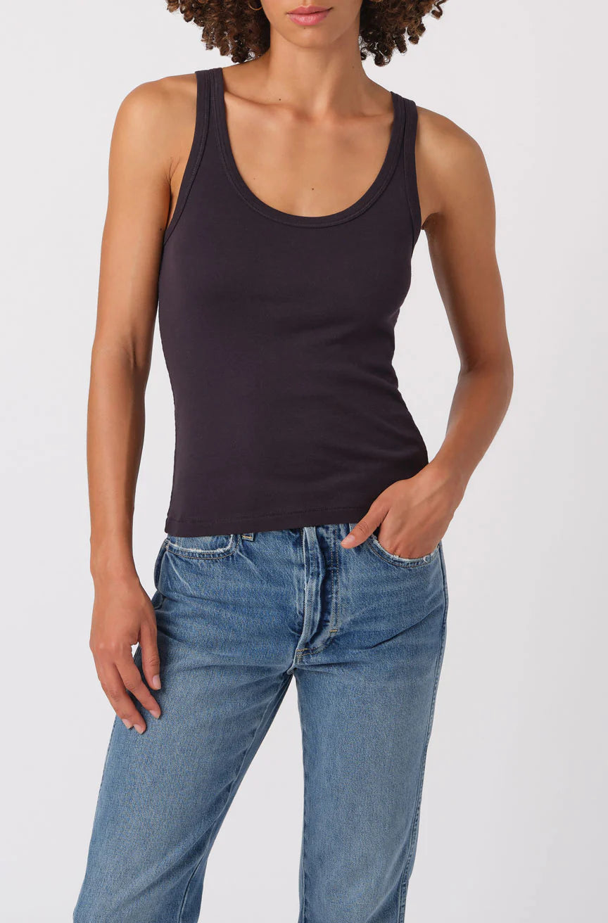 Layering Tank - Black by ATM | 25 South Boutiques