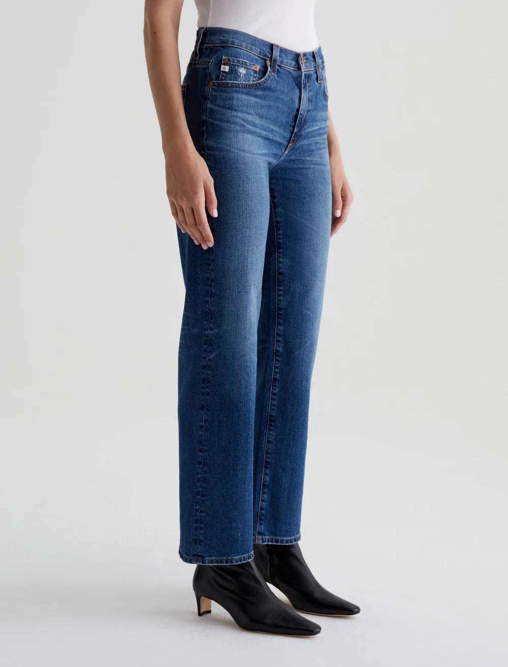 Brinley Mid Rise Straight Denim - 15 Years Prague by Adriano Goldschmied AG — view 3
