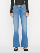 Le Easy Flare Raw Fray -  Drizzle by Frame — alternate view