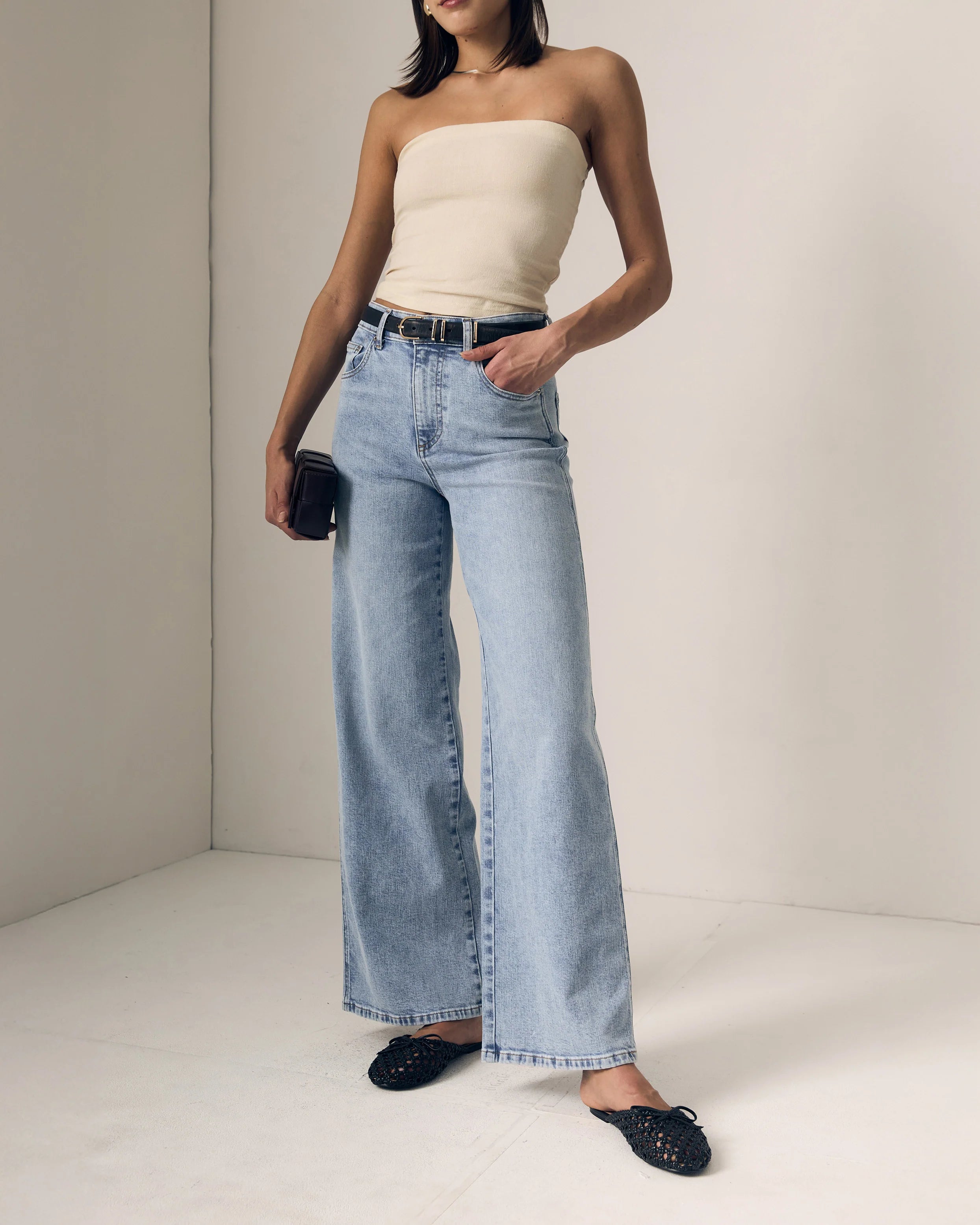 Juliette Wide Leg - American Beauty by Le Jean | 25 South Boutiques