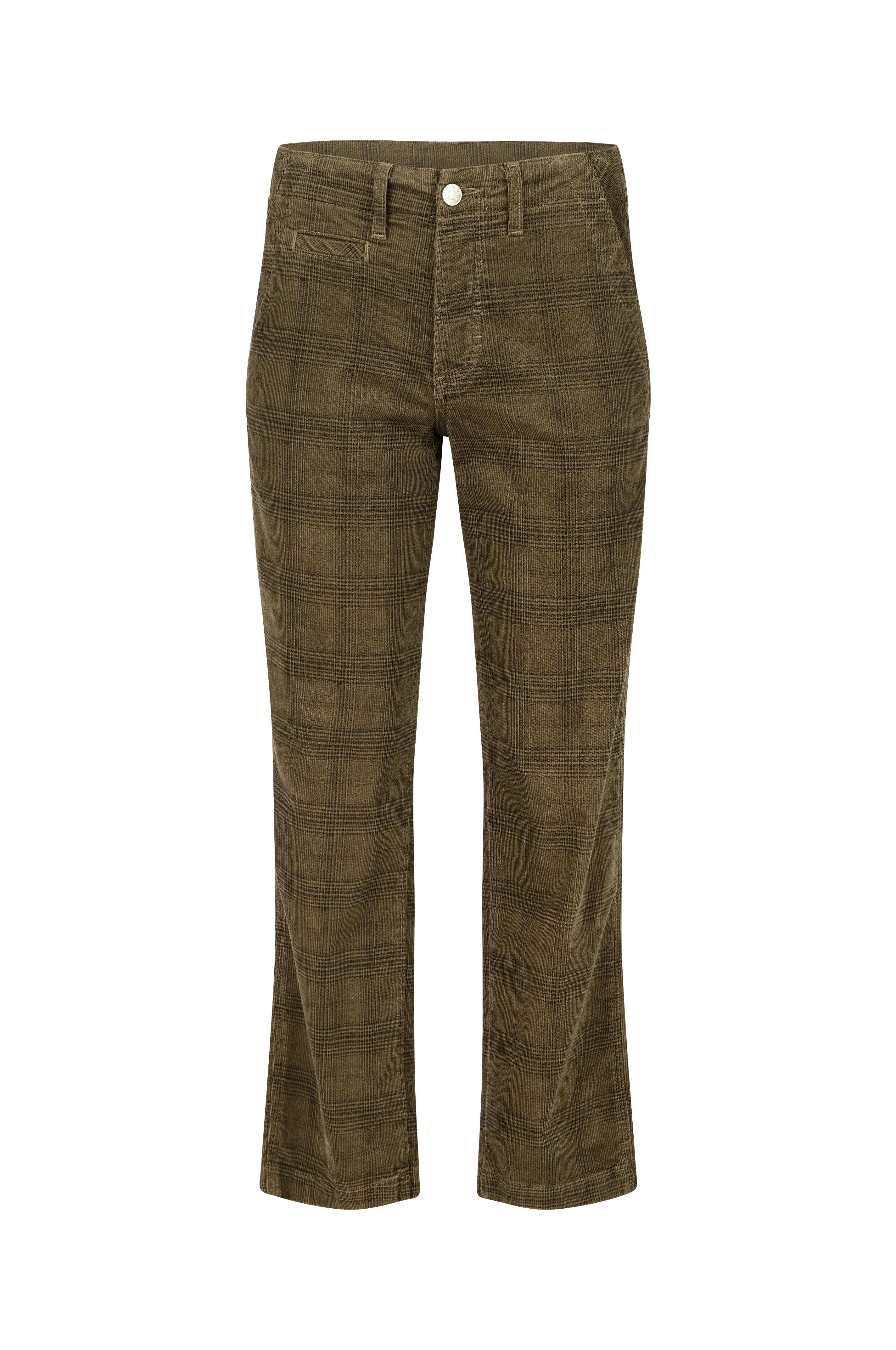 Lillian Corduroy Pant - Dark Sand by AMO — view 4