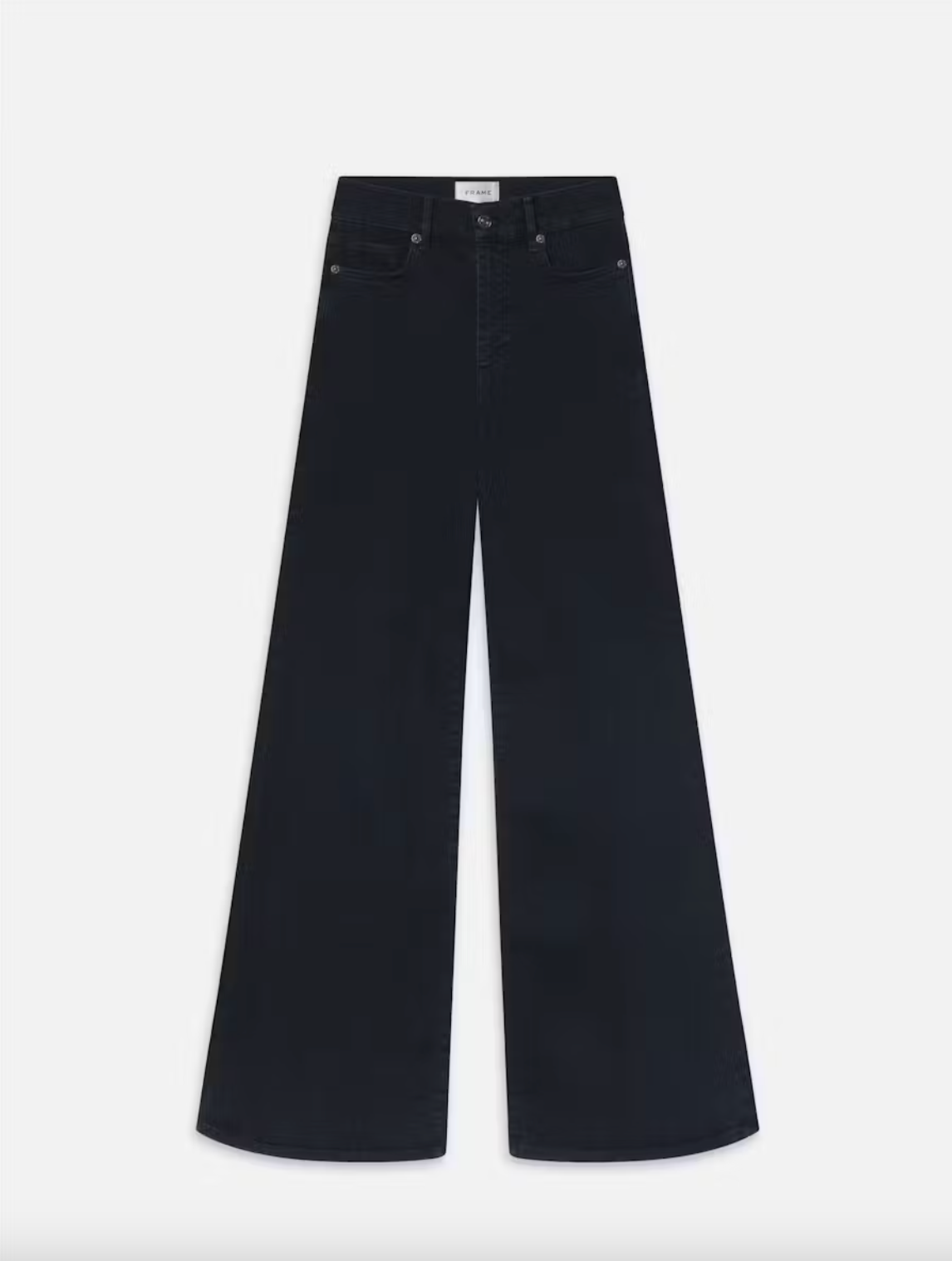 Le Palazzo High Rise Wide Leg Crop - Slow Days by Frame — view 4