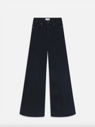 Le Palazzo High Rise Wide Leg Crop - Slow Days by Frame — view 4