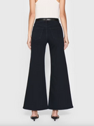 Le Palazzo High Rise Wide Leg Crop - Slow Days by Frame — view 3