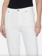 Le Sleek Straight Jean - White by Frame — alternate view