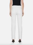 Le Sleek Straight Jean - White by Frame — view 4