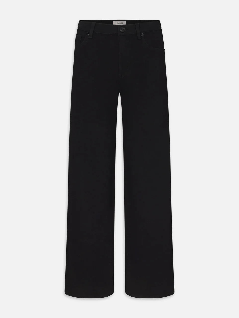 Le Slim Palazzo - Black by Frame — view 5