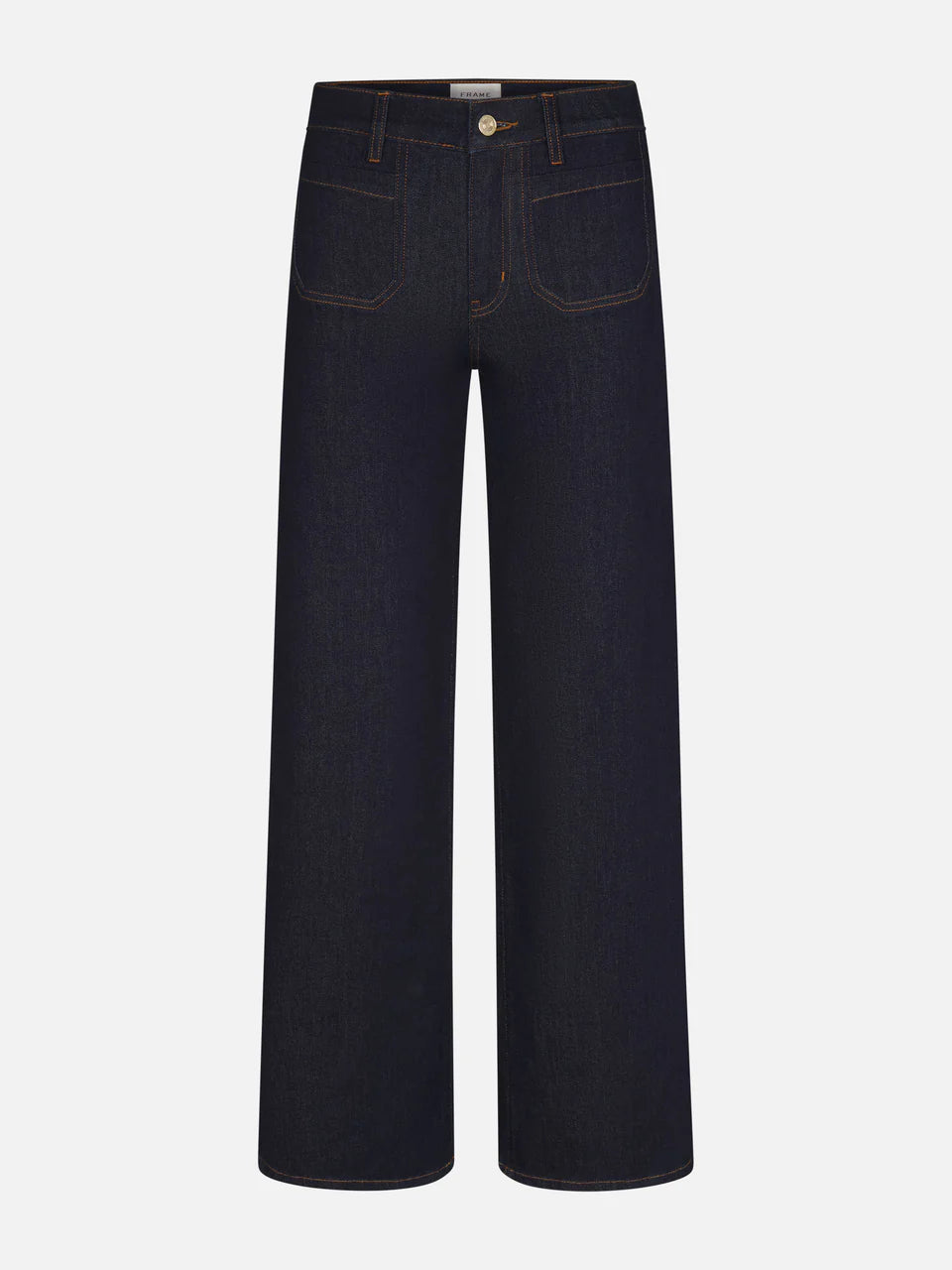 Le Slim Palazzo Modernist Pocket - Rinse by Frame — view 5