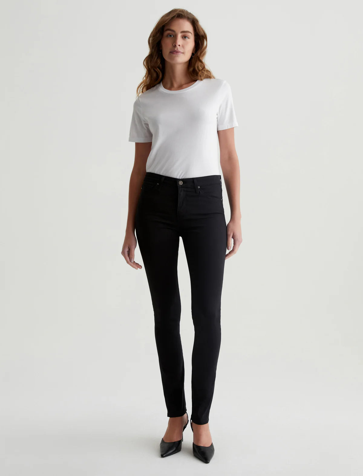 Prima Mid Rise Cigarette - Super Black by Adriano Goldschmied AG | 25 South Boutiques