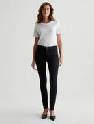 Prima Mid Rise Cigarette - Super Black by Adriano Goldschmied AG | 25 South Boutiques