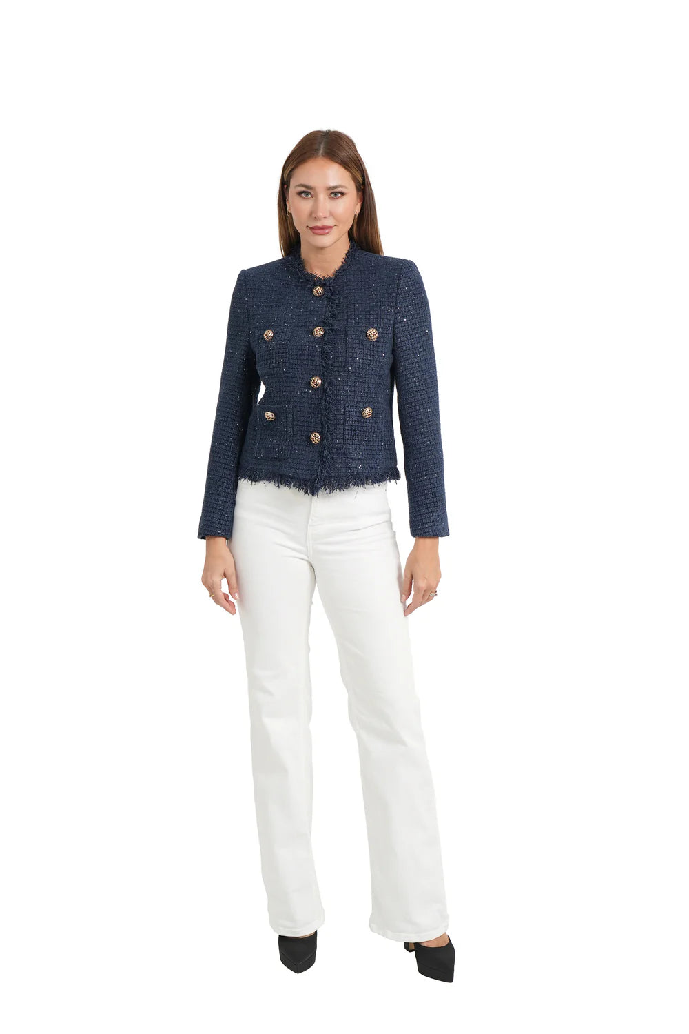 Lydie Blazer - Navy by Love Token — alternate view
