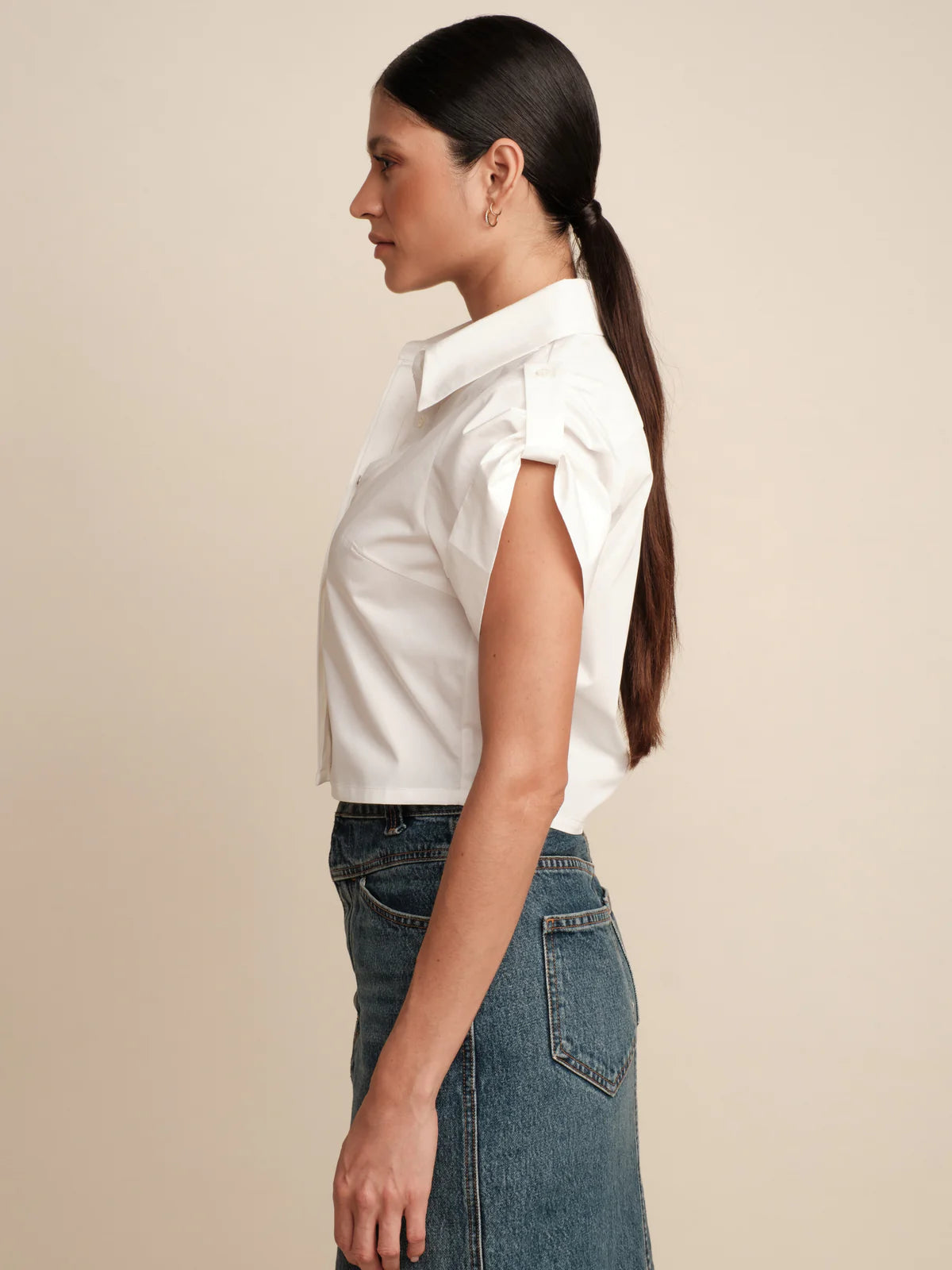 Leonora Top - Cloud by Hevron — alternate view