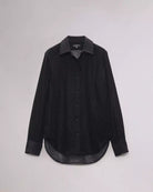 Lila Patterned Shirt - Black by Rag & Bone — view 5