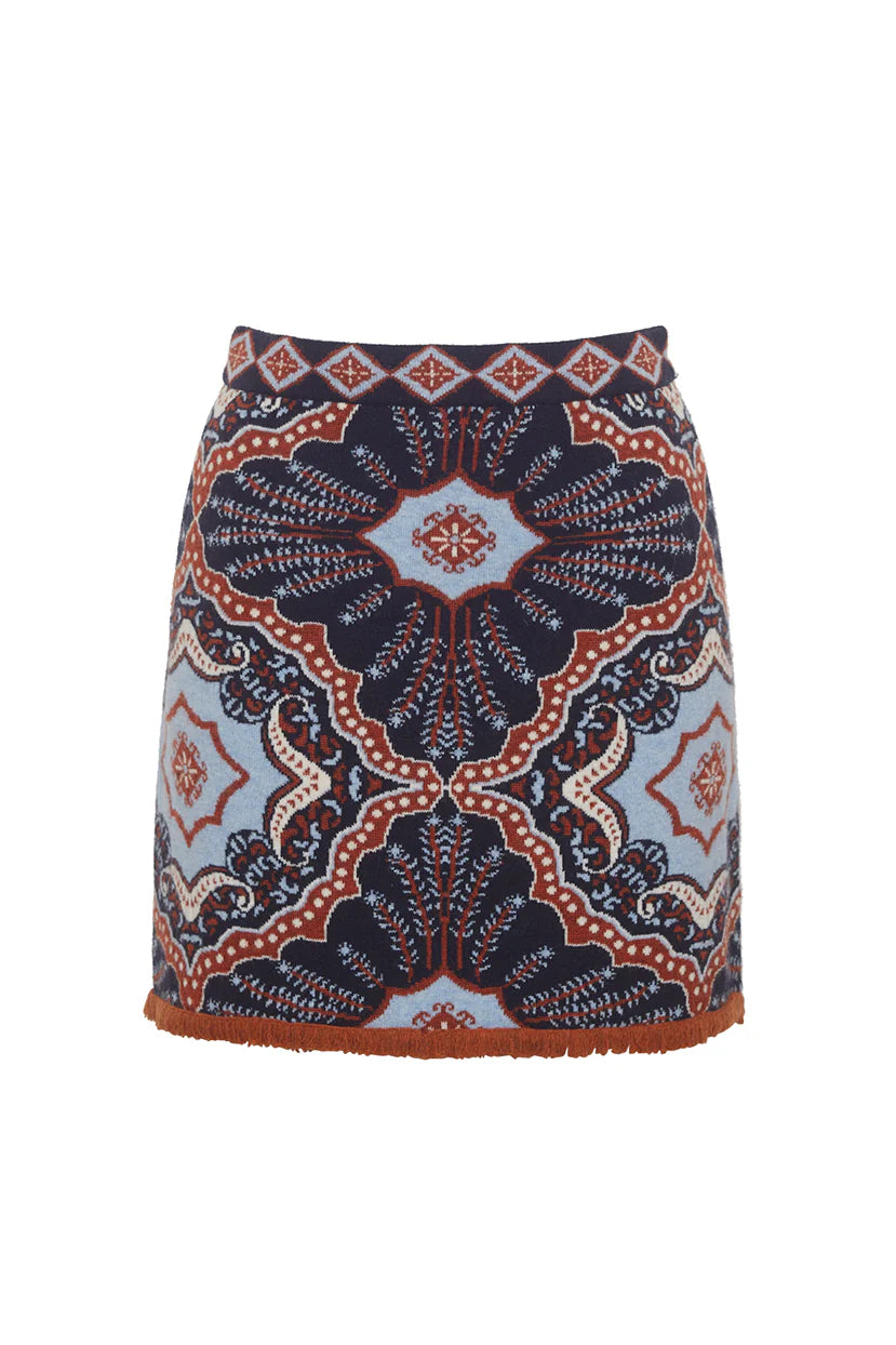 Lindy Skirt - Jules Navy by Cara Cara — view 3