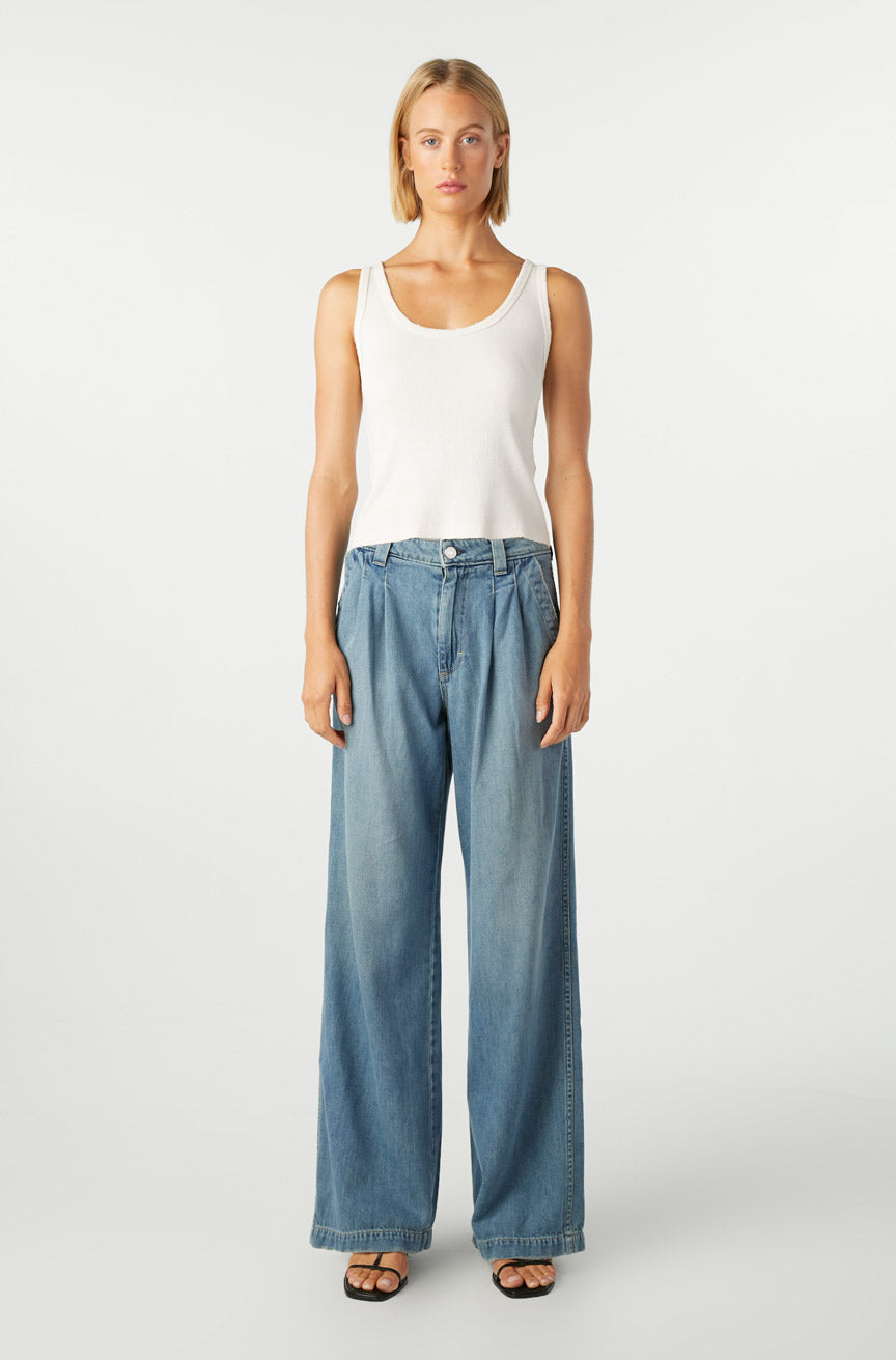 Matilda Wide Leg Trouser - Skipper by AMO | 25 South Boutiques