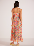 Valla Midi Dress - Pink Floral by Mink Pink — alternate view