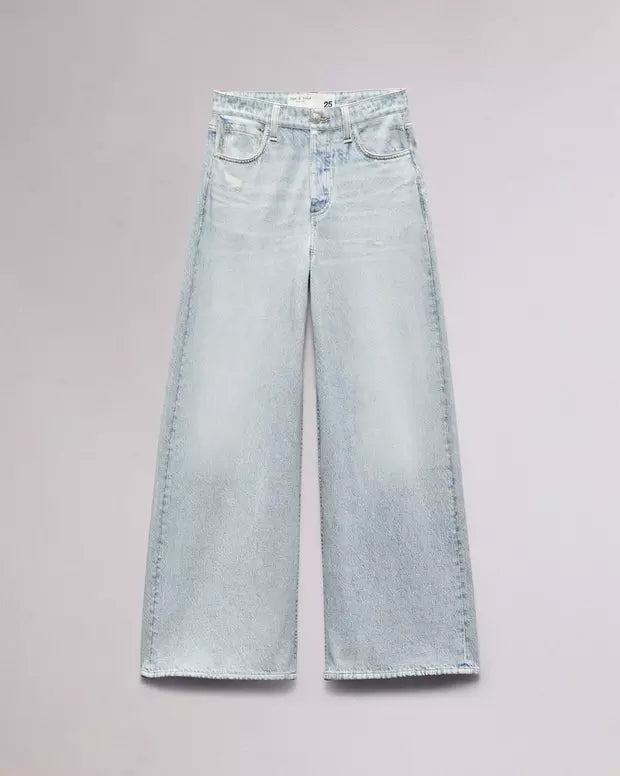 Miramar Sofie Ankle Wide Leg - Meadowblue by Rag & Bone — view 5