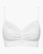 Cosabella Never Say Never Sweetie Bralette - White, view 4