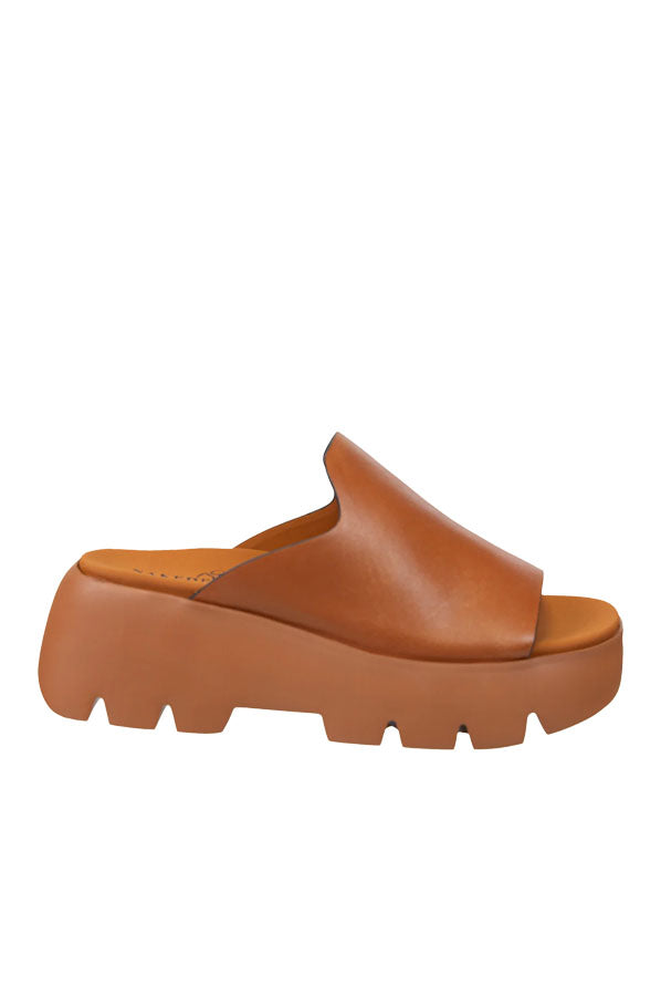 Drift Platform Sandal - Camel by Naked Feet | 25 South Boutiques