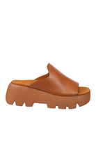 Drift Platform Sandal - Camel by Naked Feet | 25 South Boutiques