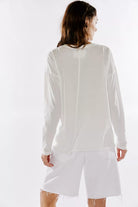 Nina Long-Sleeve Tee - Ivory by Free People — view 4
