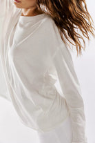 Nina Long-Sleeve Tee - Ivory by Free People — alternate view