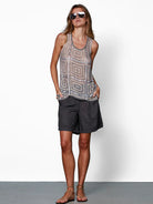 Ziva Top - Army by Nu Denmark — view 3