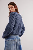 Sweet Nothing Cardi - Navy by Free People — view 3