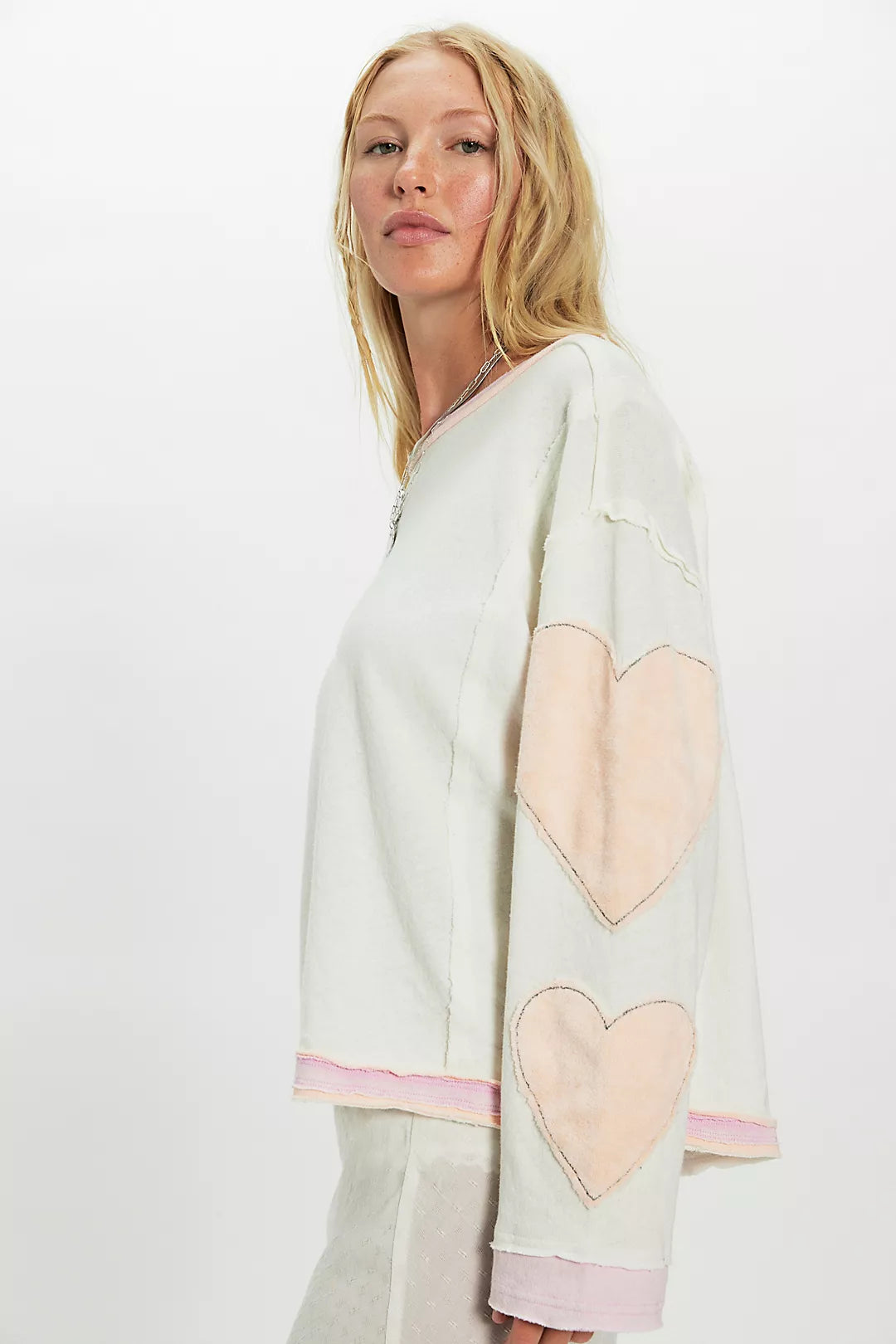 You're A Star Tee - Mint Heart Combo by Free People | 25 South Boutiques