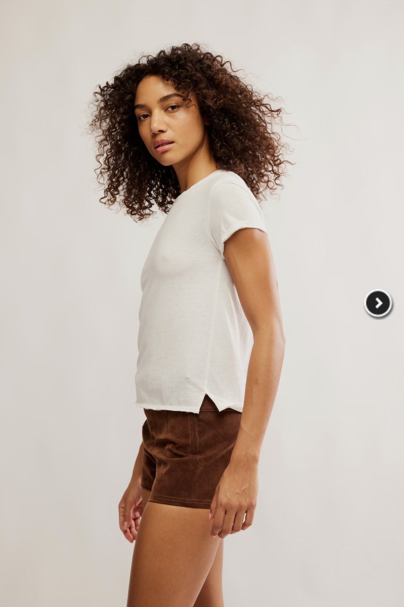 Nova Tee - Ivory by Free People — alternate view