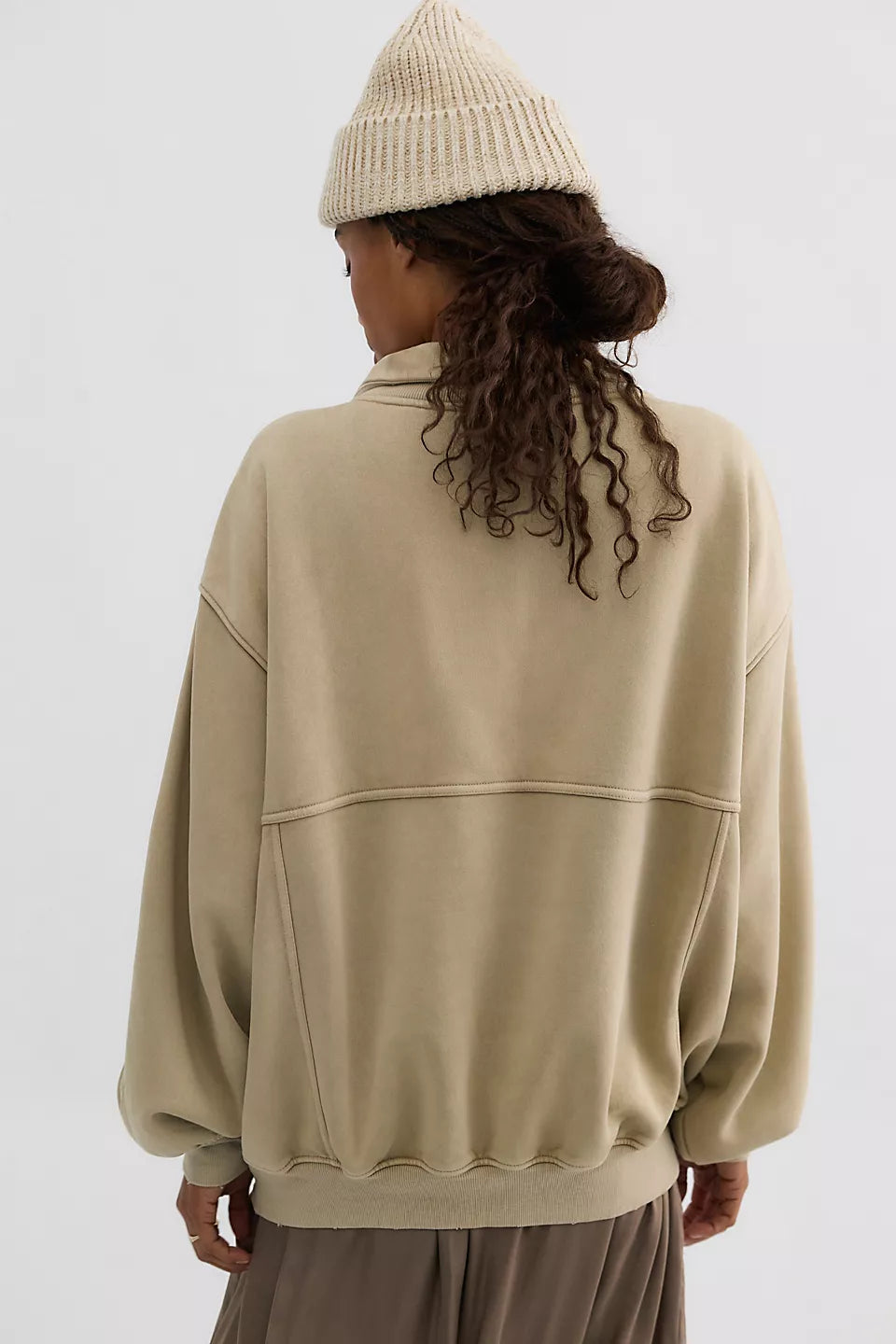 Banks Half-Zip Pullover - Dancing Wind by Free People — alternate view