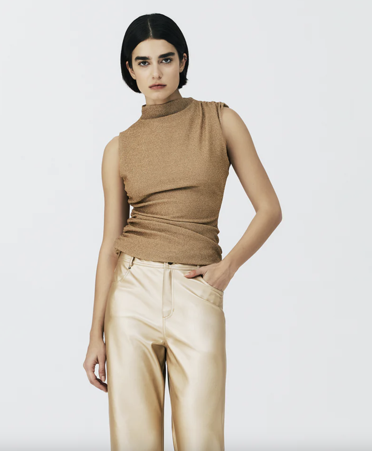 Omen Top - Sahara Brown by In the Mood for Love | 25 South Boutiques
