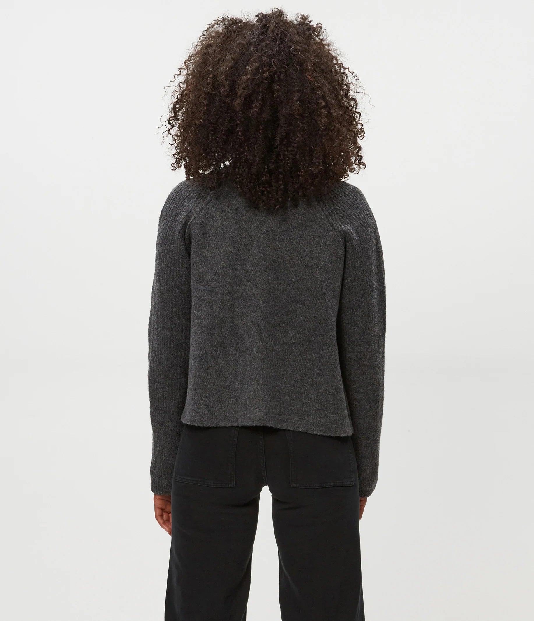 Drea Cardigan - Charcoal by Michael Stars — view 4