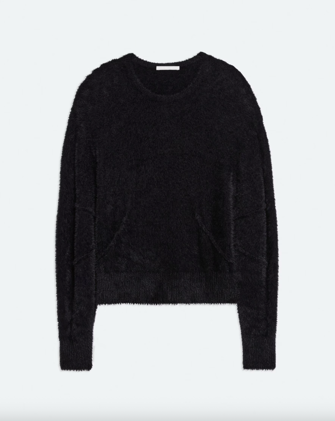 Apex Crewneck Sweater - Black by Helmut Lang — view 5