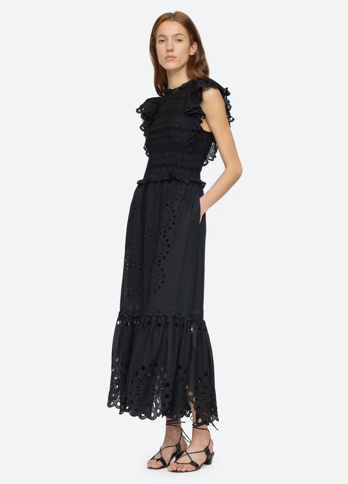 Addie Dress - Black by Sea NY — view 4