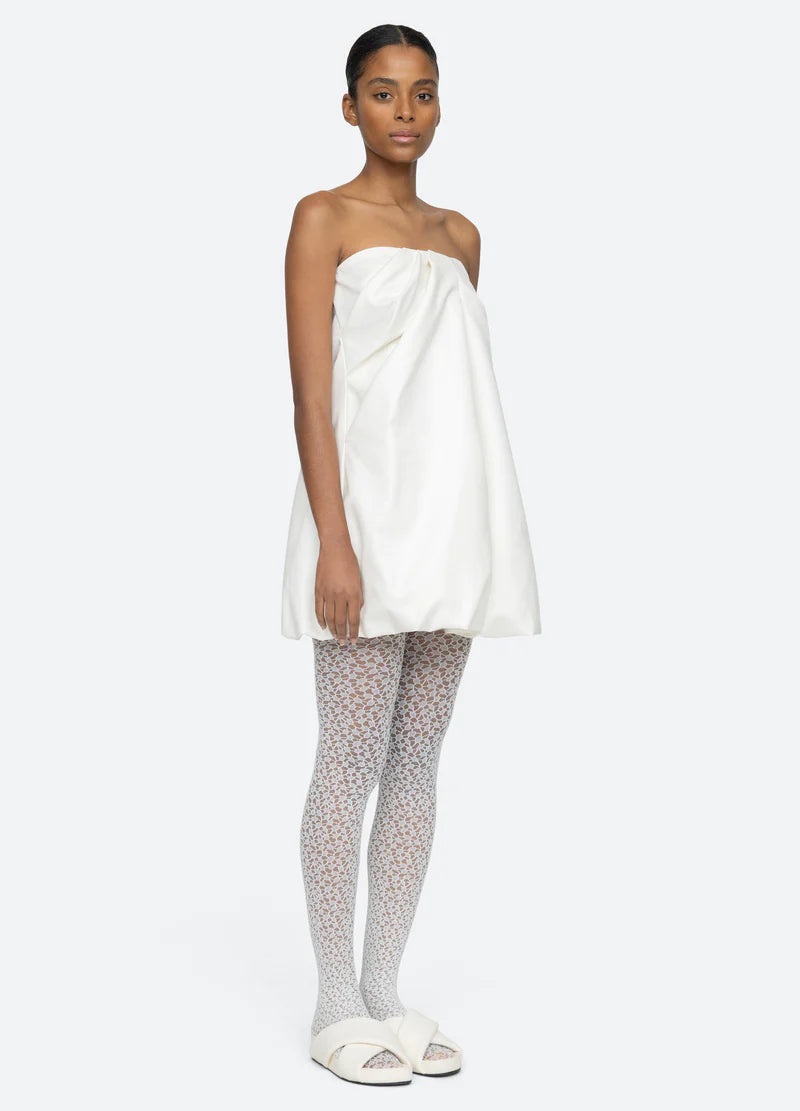 Aerin Dress - Cream by Sea NY — view 3